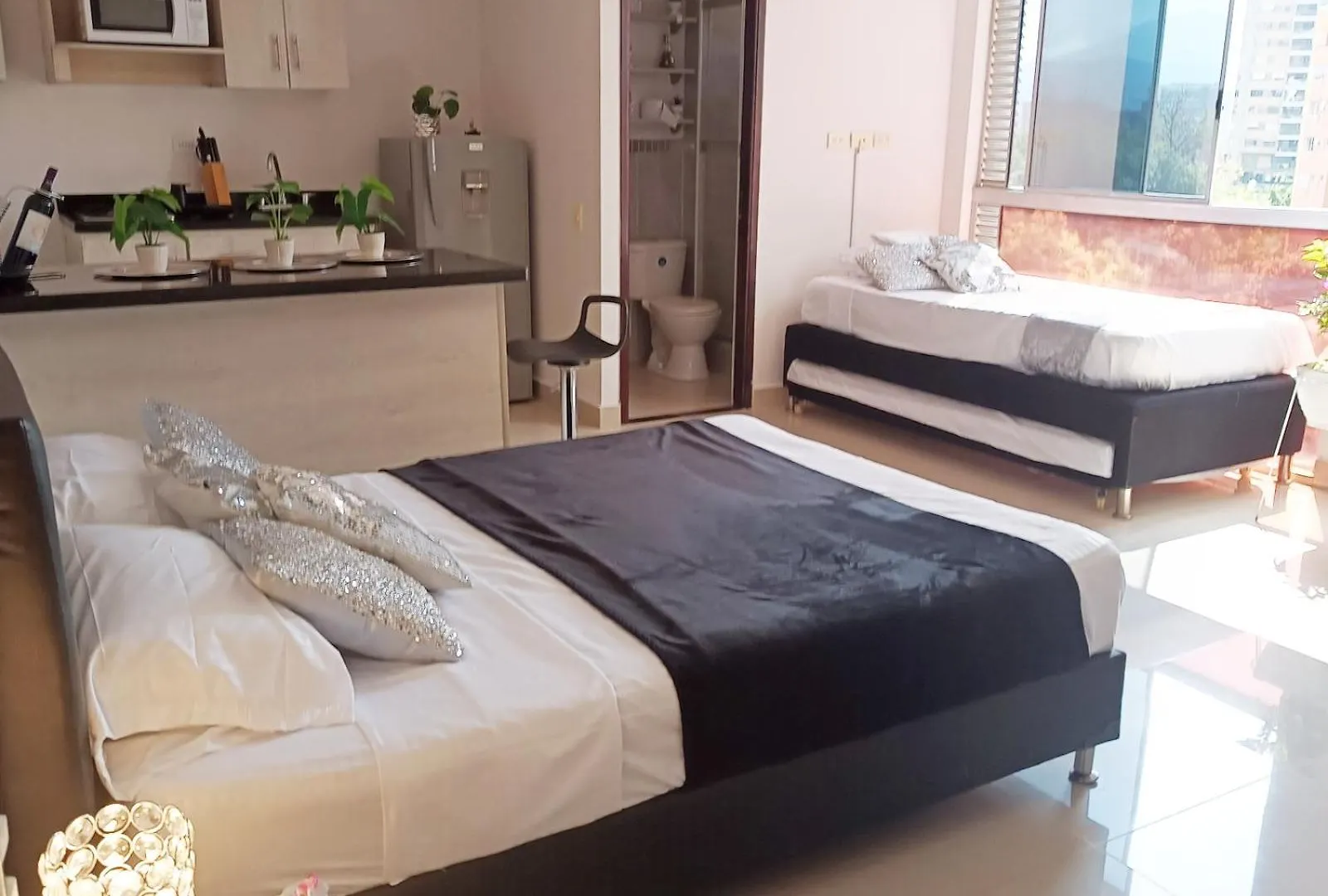 דירה מדיין 207 Apartasuite Poblado 1 Hasta 5 Personas