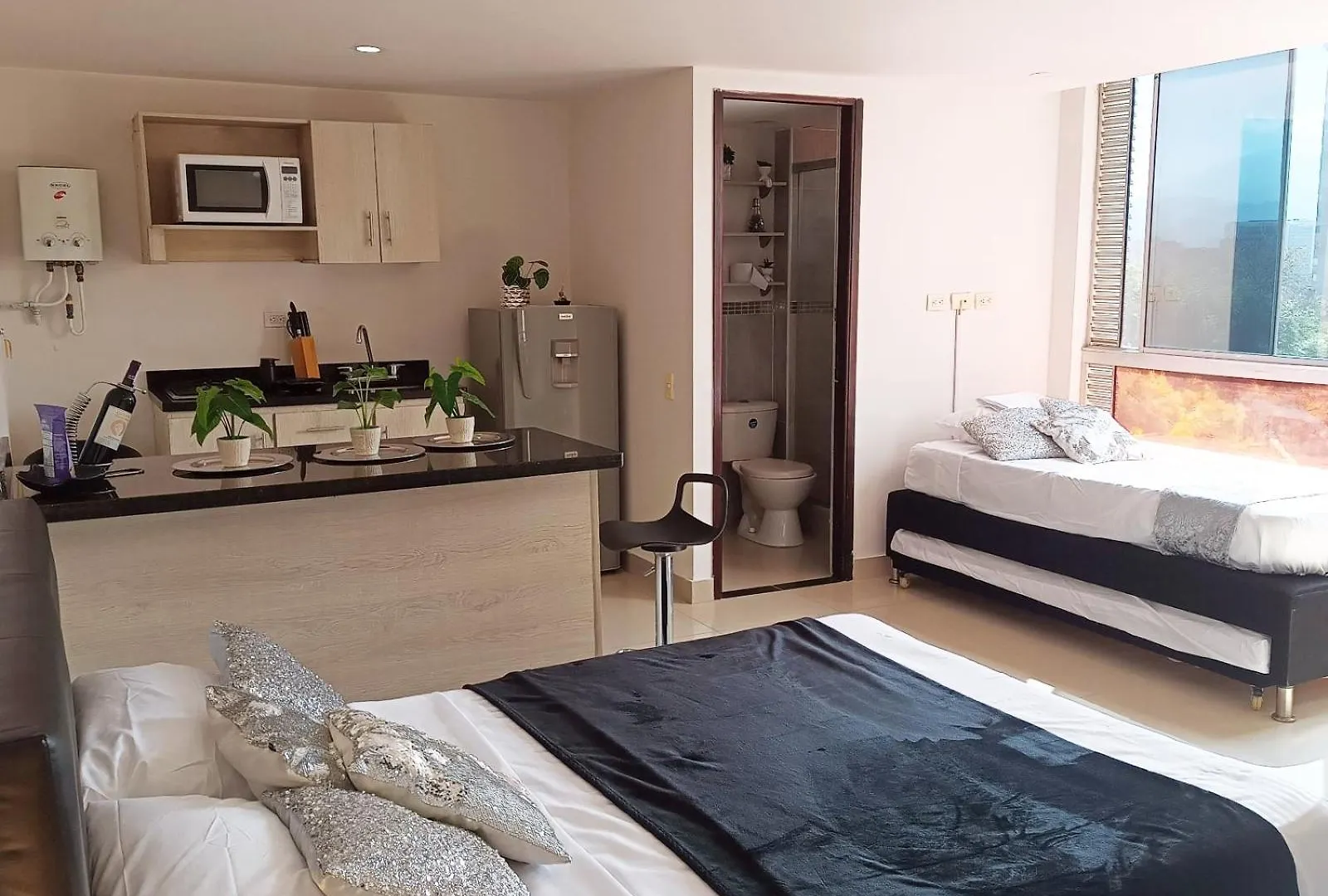 מדיין 207 Apartasuite Poblado 1 Hasta 5 Personas דירה